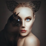 Animeyed, Kitty, Limited Edition Print