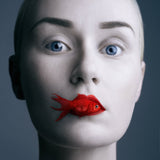 Fish and lips, Limited Edition Print